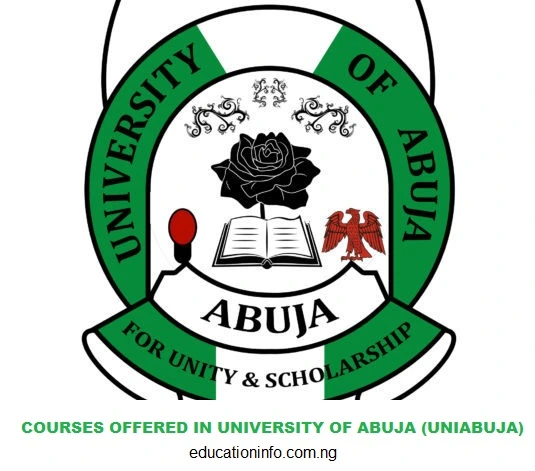 Courses Offered in UNIABUJA