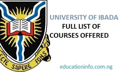 university of ibadan courses