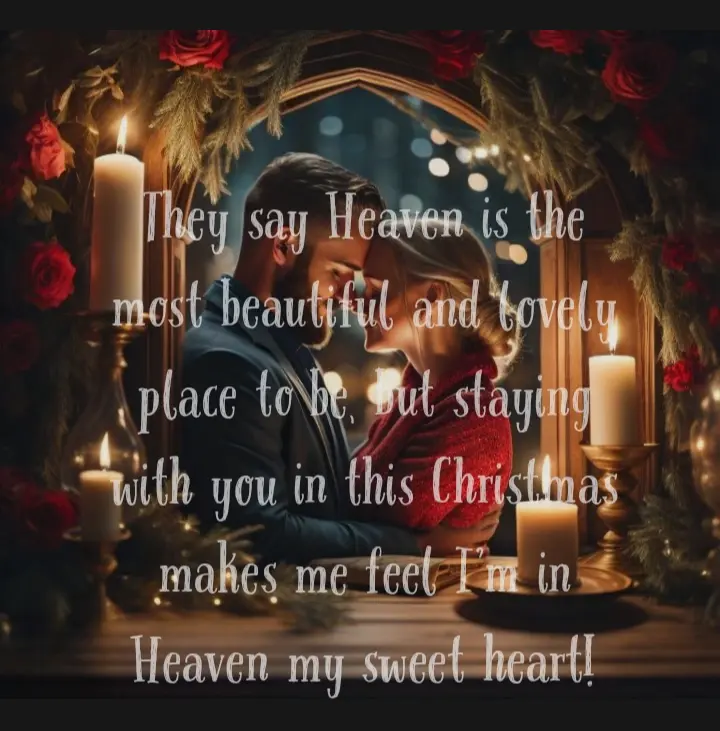 Romantic Christmas Messages for your lover Po